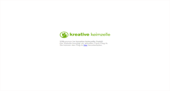 Desktop Screenshot of kreative-keimzelle.de