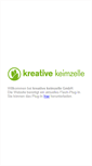 Mobile Screenshot of kreative-keimzelle.de